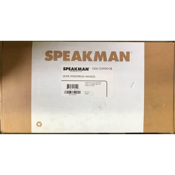 NEW! Speakman Oiled Rubbed Bronze Lura 8\